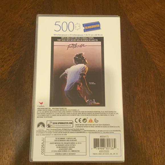 EUC Footloose 500 piece puzzle - Picture 3 of 3